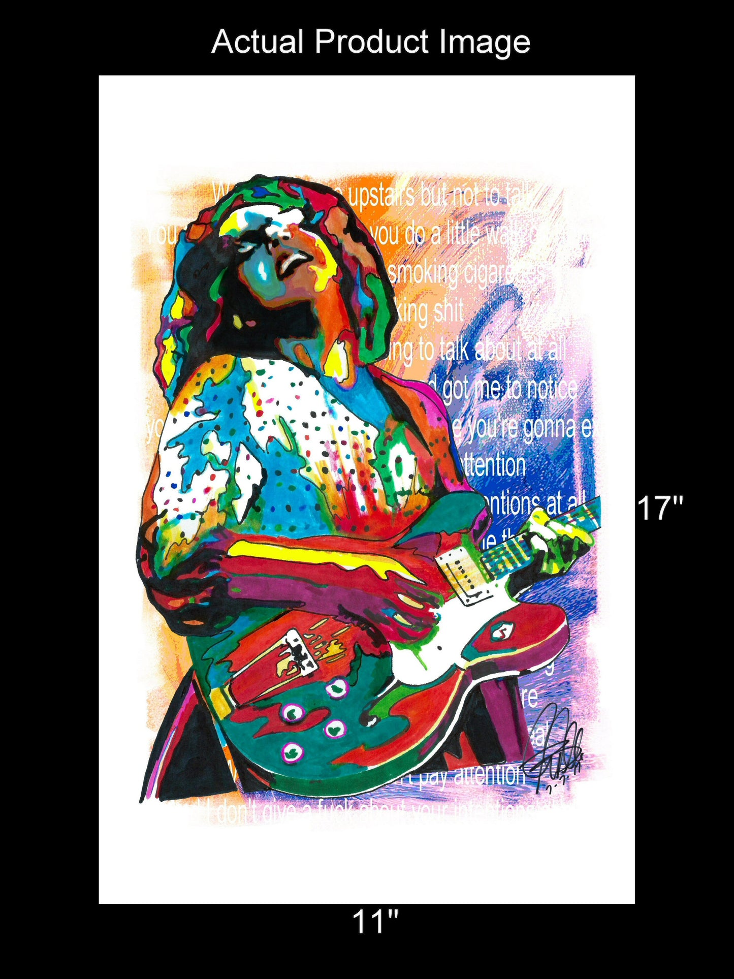 Brittany Howard Alabama Shakes Blues Rock Music Poster Print Wall Art 11x17