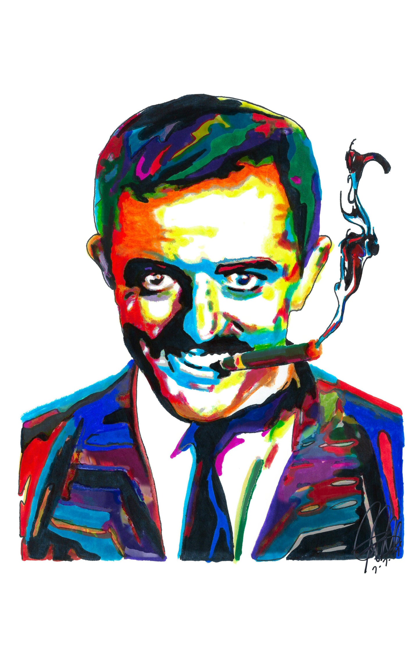 Gomez Addams The Addams Family John Astin TV Series Poster Print Wall Art 11x17