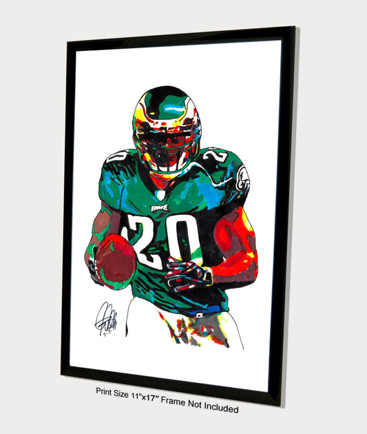 Brian Dawkins Philadelphia Eagles Football Sports Poster Print Wall Art 11x17