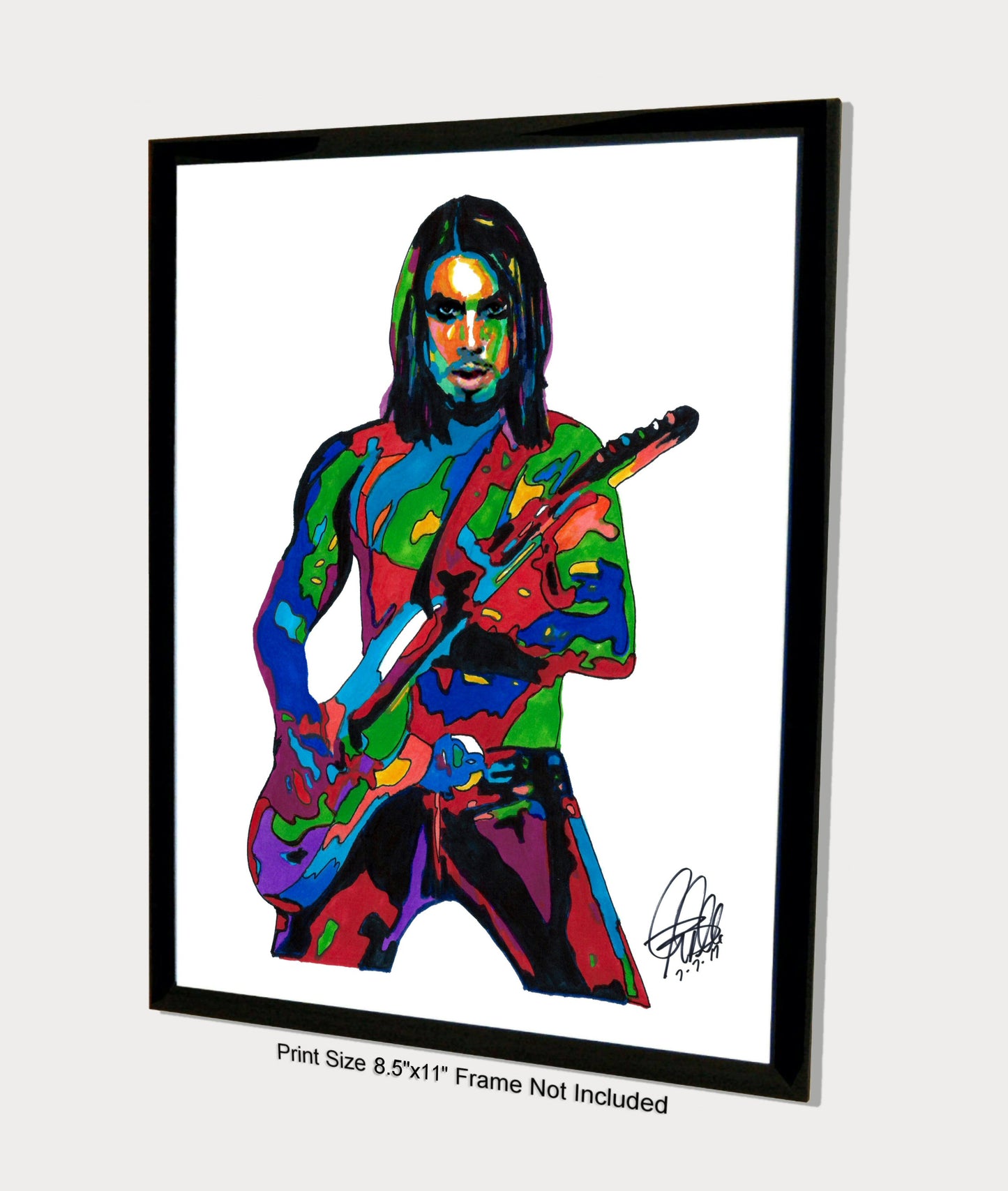 Dave Navarro Jane's Addiction Rock Music Poster Print Wall Art 8.5x11