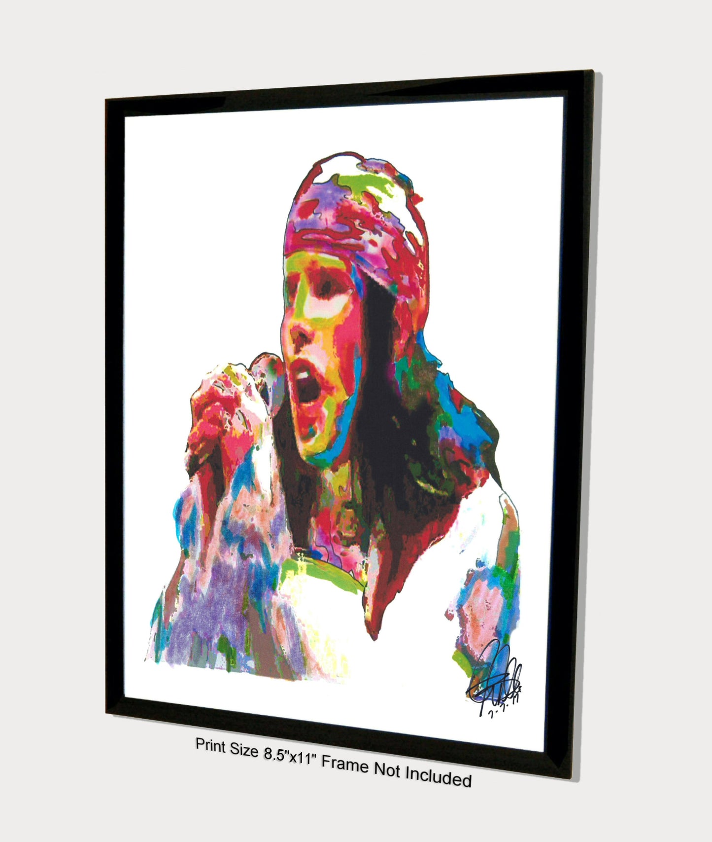 Ian Astbury The Cult Rock Music Poster Print Wall Art 8.5x11