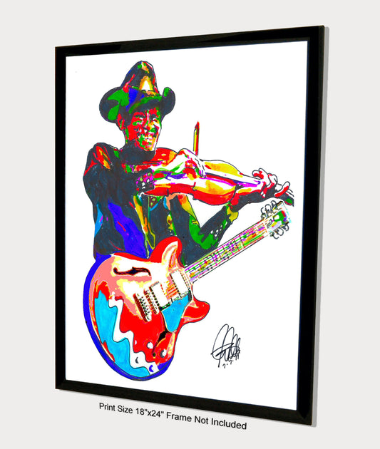 Clarence Gatemouth Brown Blues Music Poster Print Wall Art 18x24