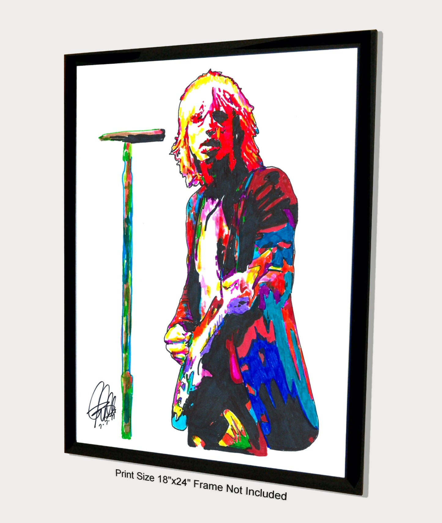 Tom Petty Heartbreakers Rock Music Poster Print Wall Art 18x24