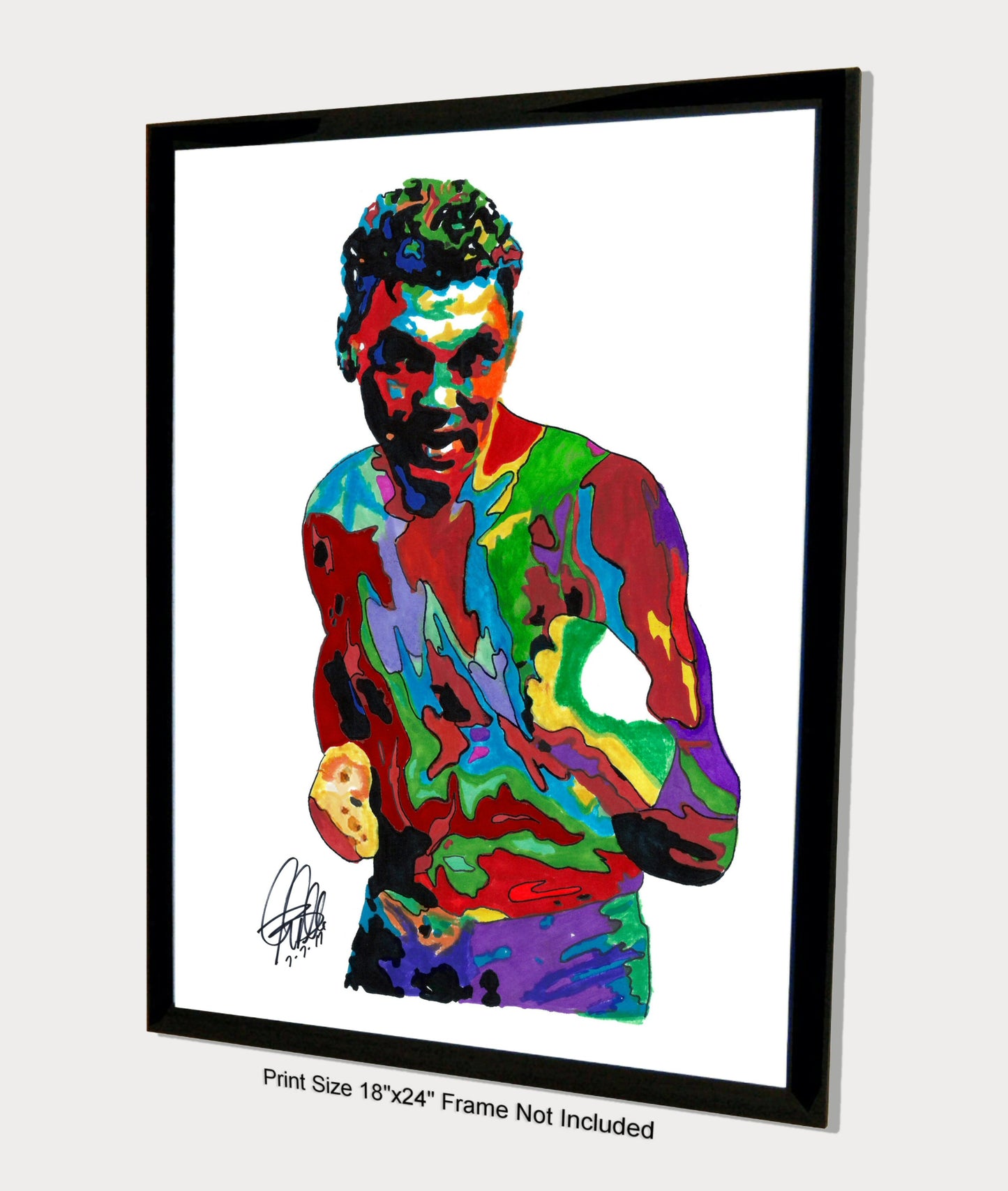 Jack Dempsey Boxing Sports Poster Print Wall Art 18x24