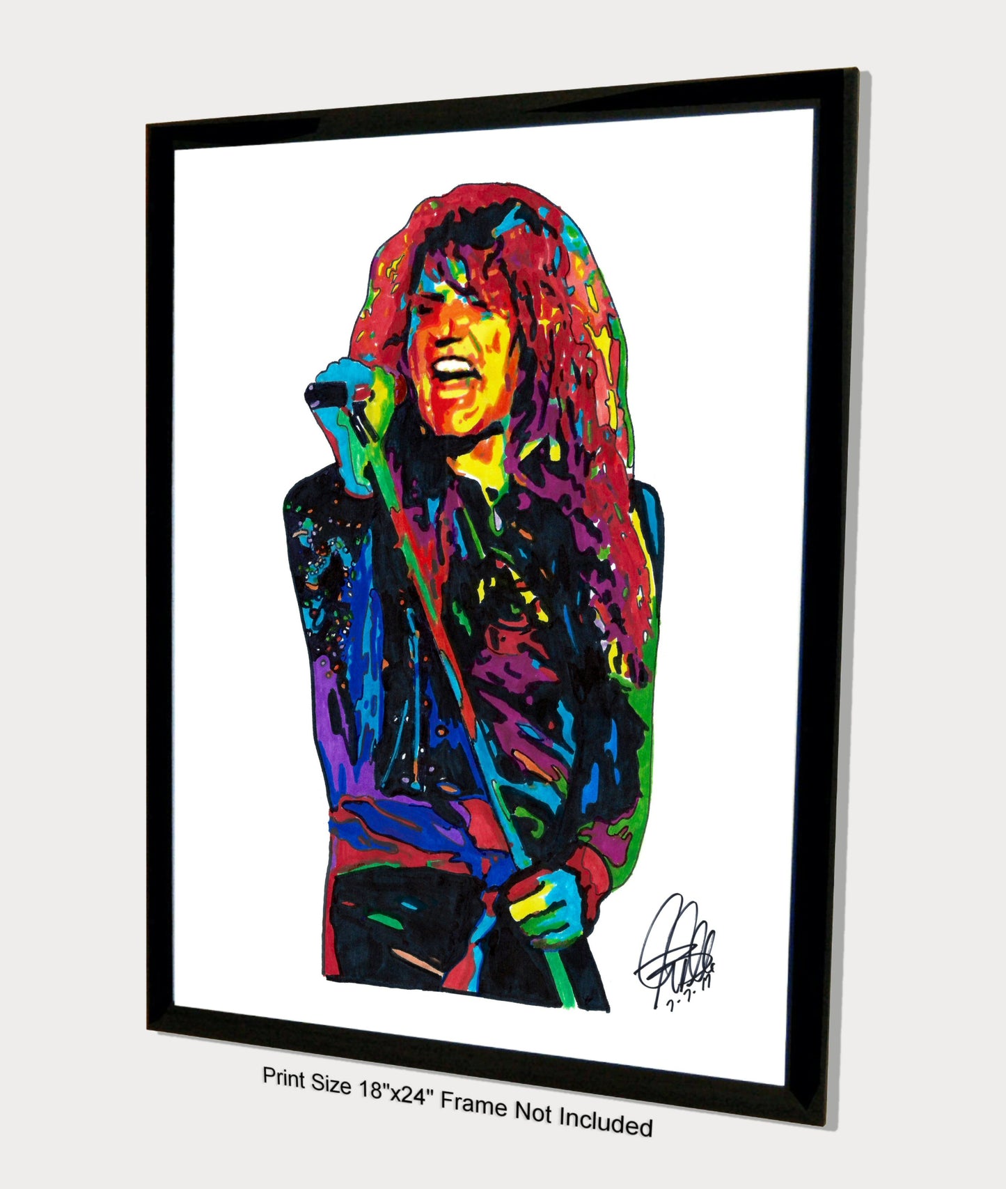 David Coverdale Whitesnake Singer Rock Music Poster Print Wall Art 18x24