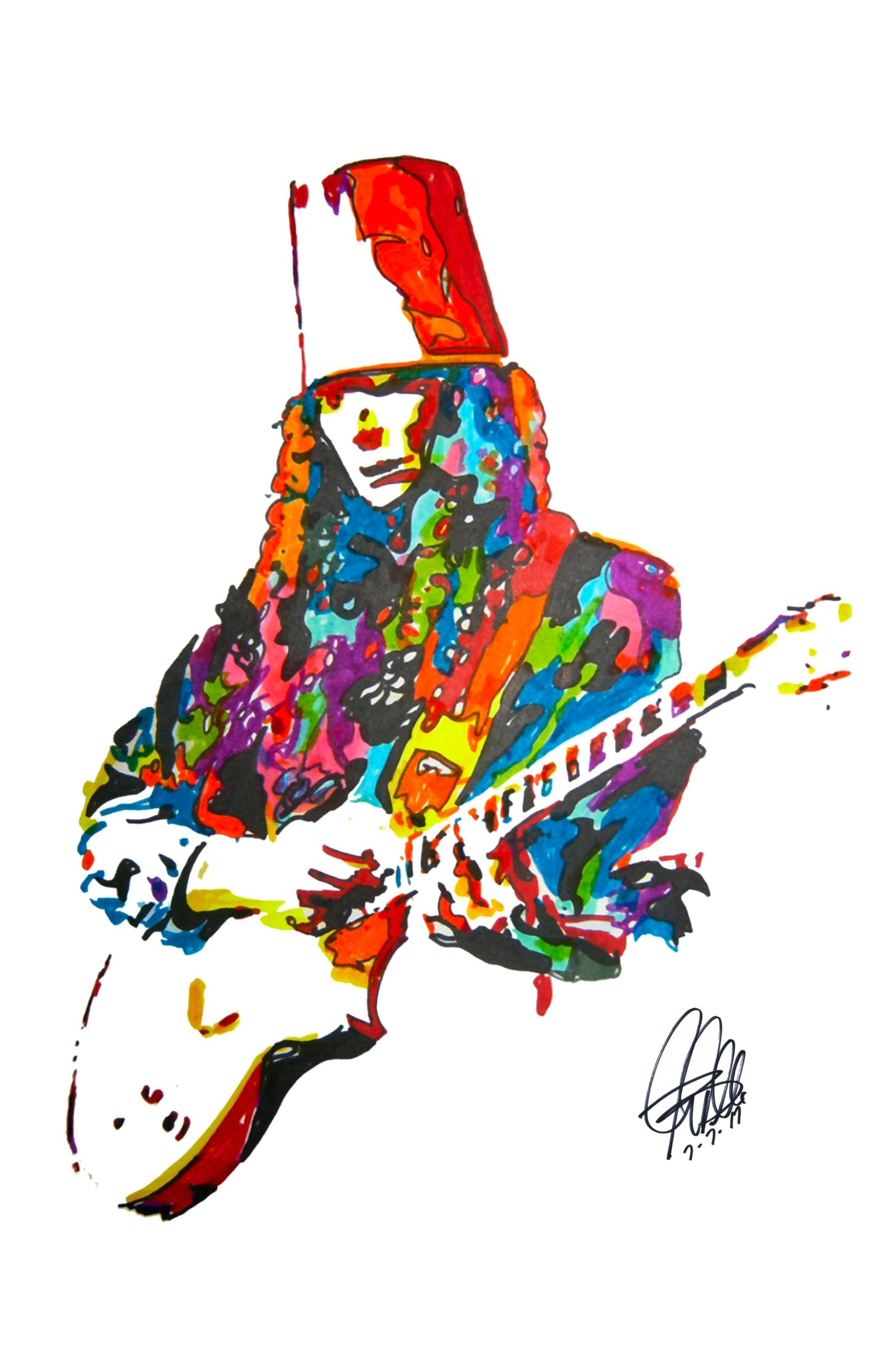 Buckethead Guns n Roses Metal Rock Music Print Poster Wall Art 11x17