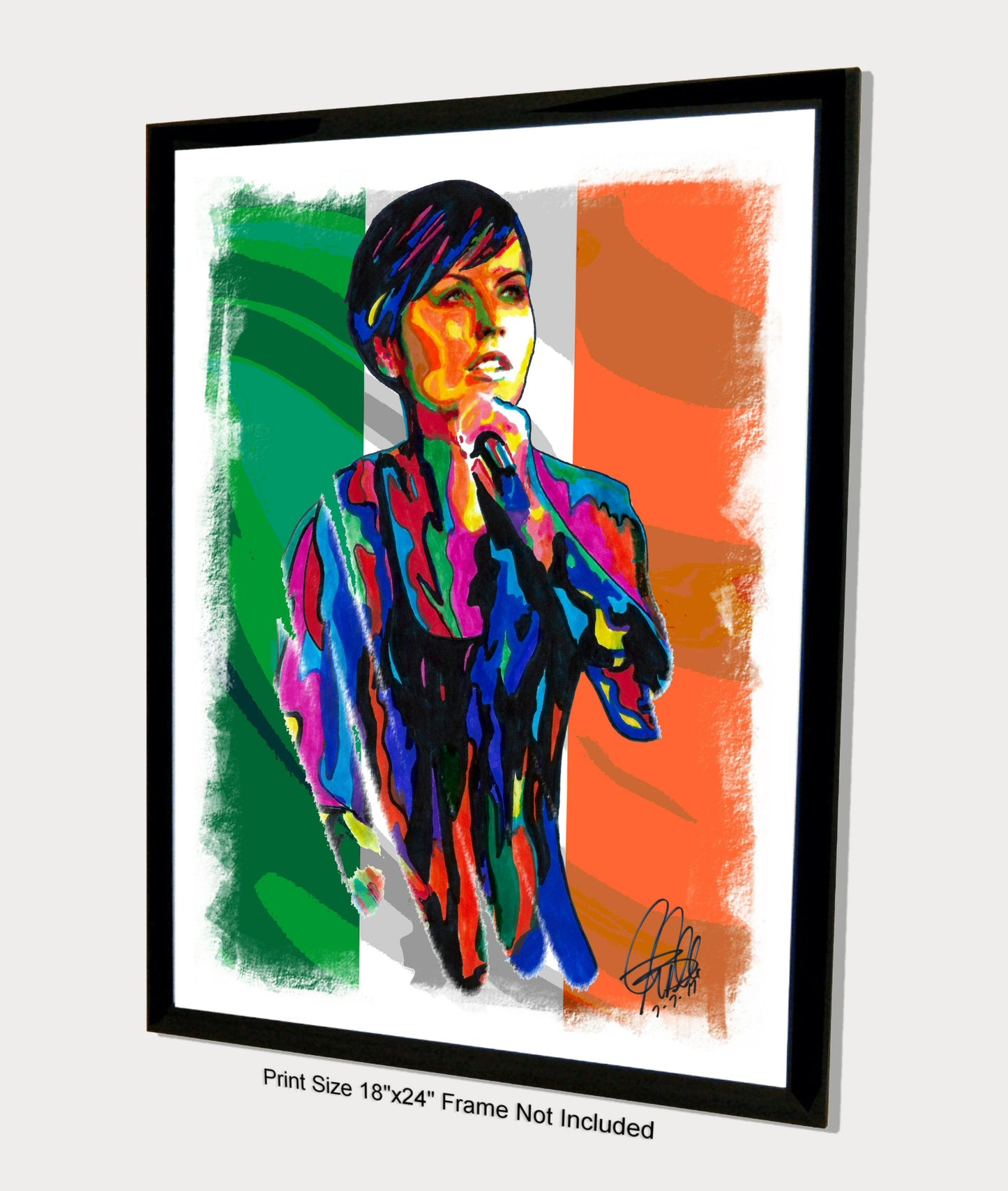 Dolores ORiordan The Cranberries Rock Music Poster Print Wall Art 18x24