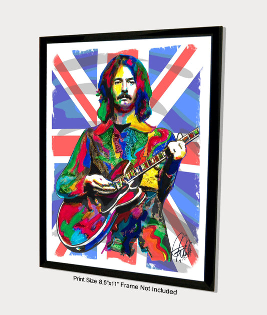 Eric Clapton Cream Blues Rock Guitar Music Poster Print Wall Art 8.5x11