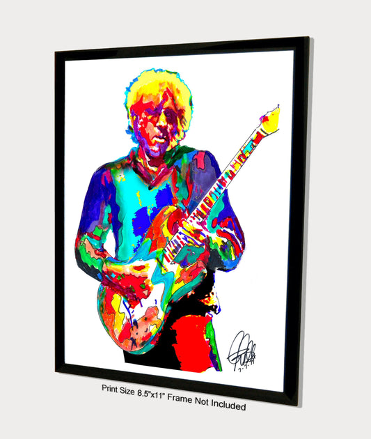 Kenny Wayne Shepherd Singer Guitar Rock Music Poster Print Wall Art 8.5x11