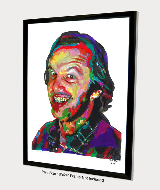 Jack Nicholson The Shining Poster Print Wall Art 18x24