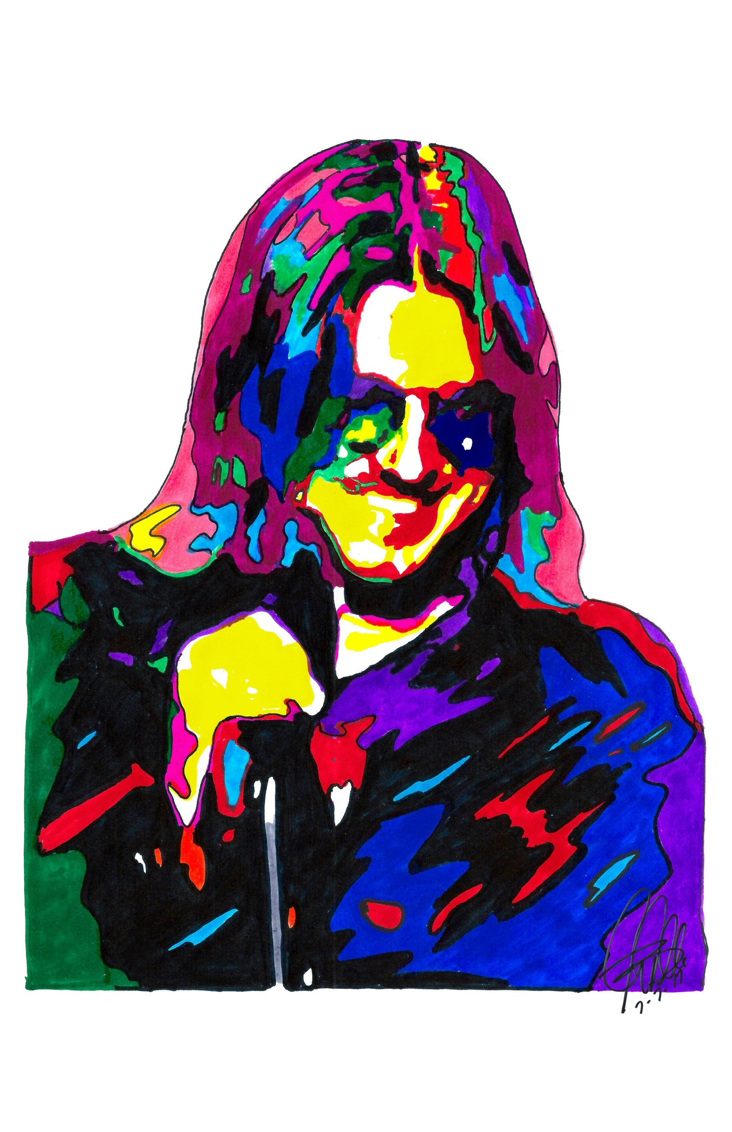 Mitch Hedberg Standup Comedy Poster Print Wall Art 11x17