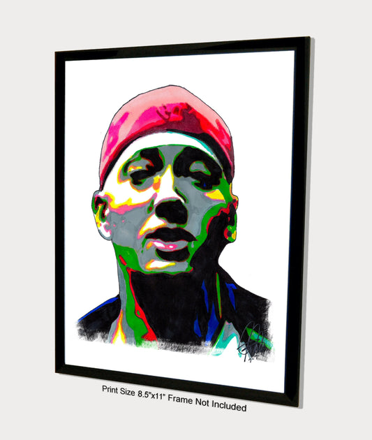 Eminem Rapper Hip Hop Music Poster Print Wall Art 8.5x11