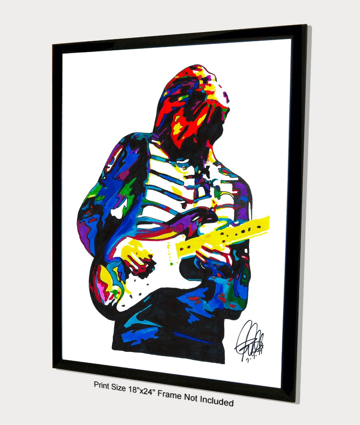 Eric Johnson Singer Guitar Blues Jazz Rock Music Poster Print Wall Art 18x24