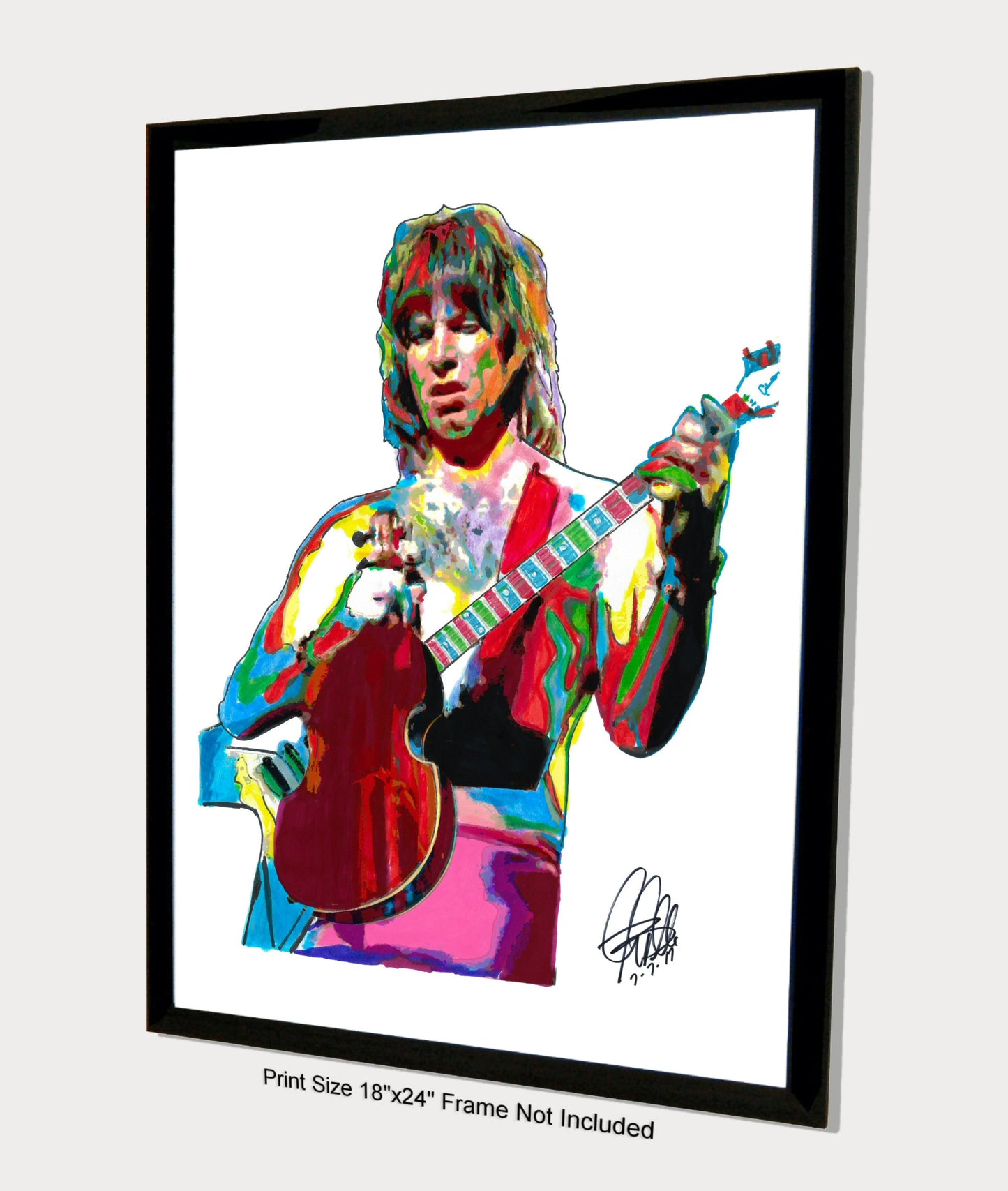 Nigel Tufnel Christopher Guest Spinal Tap Guitar Music Poster Print Art 18x24