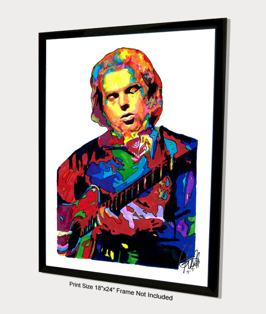 Van Morrison Singer Rock Music Poster Print Wall Art 18x24