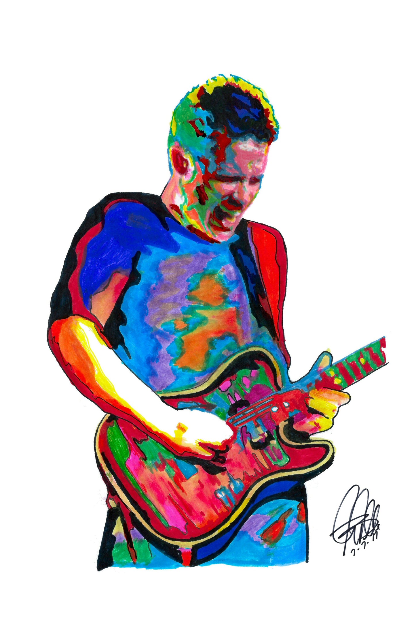 Jonny Lang Guitar Singer Rock Music Poster Print Wall Art 11x17