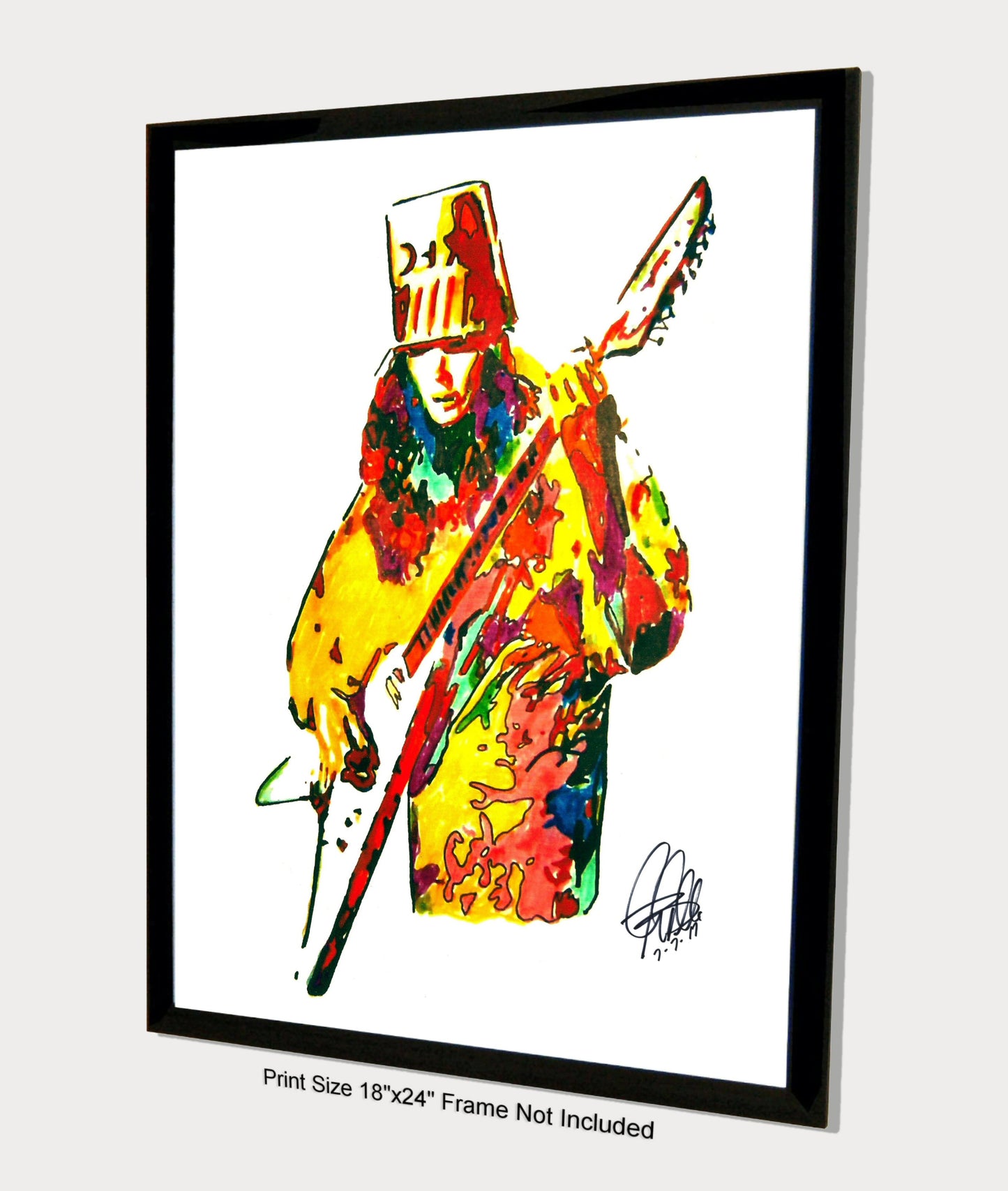 Buckethead Guitar Prog Metal Rock Music Poster Print Wall Art 18x24