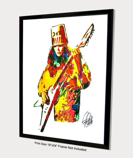 Buckethead Guitar Prog Metal Rock Music Poster Print Wall Art 18x24