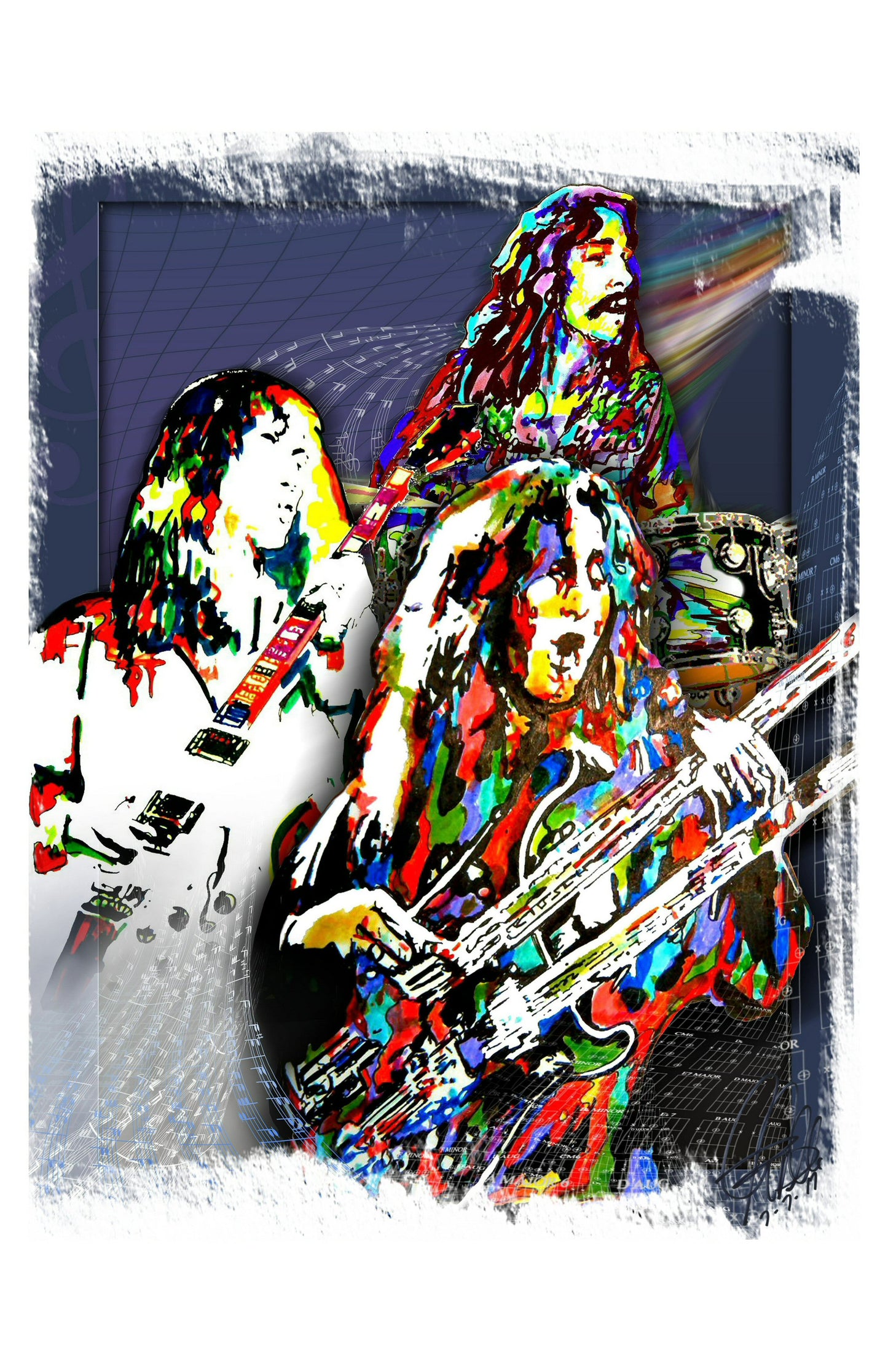 Rush Rock Music Poster Print Wall Art 11x17