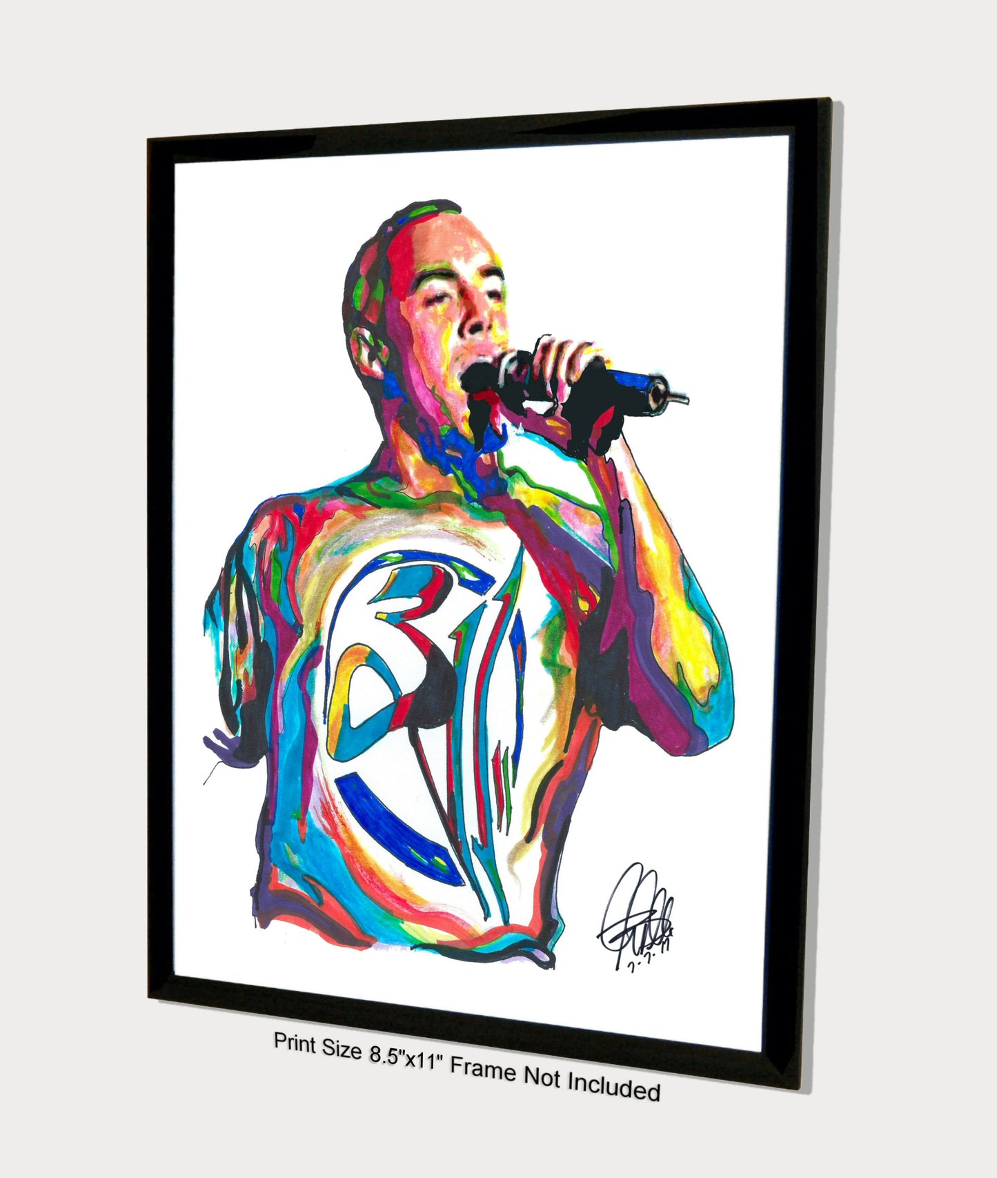 Doug SA Martinez 311 Rap Rock Music Poster Print Wall Art 8.5x11