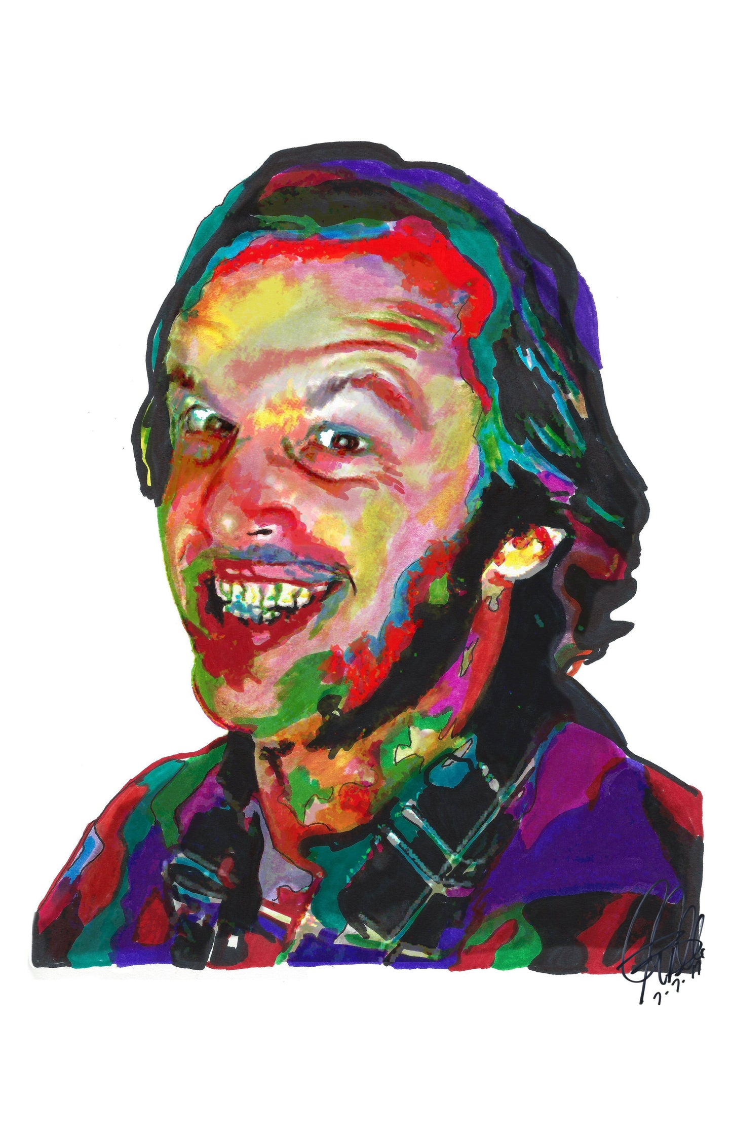 Jack Nicholson The Shining Poster Print Wall Art 11x17