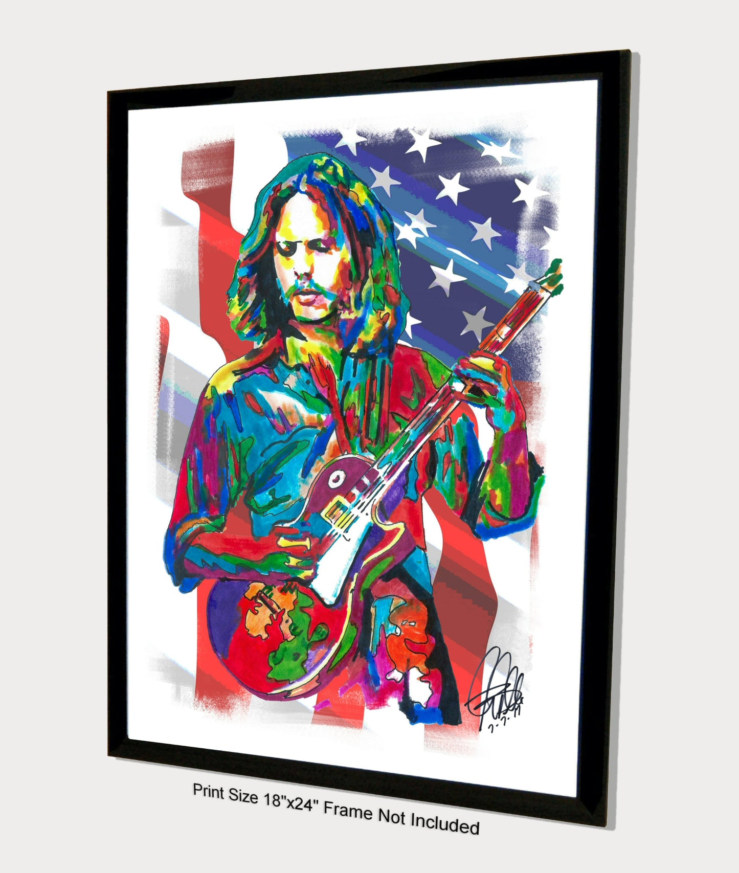 Don Felder Eagles Guitar American Rock Music Poster Print Wall Art 18x24