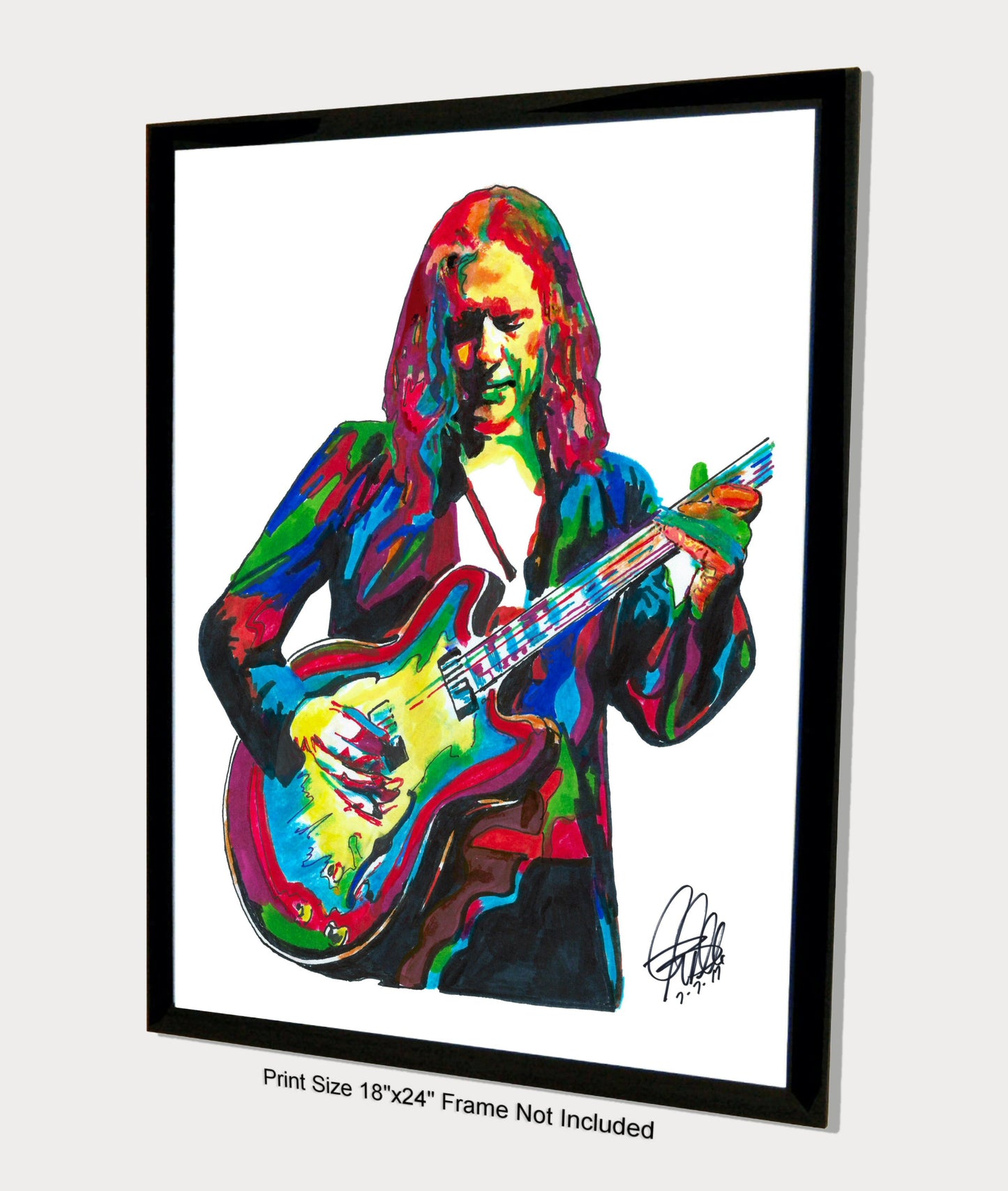 Robben Ford LA Express Yellowjackets Guitar Music Poster Print Wall Art 18x24