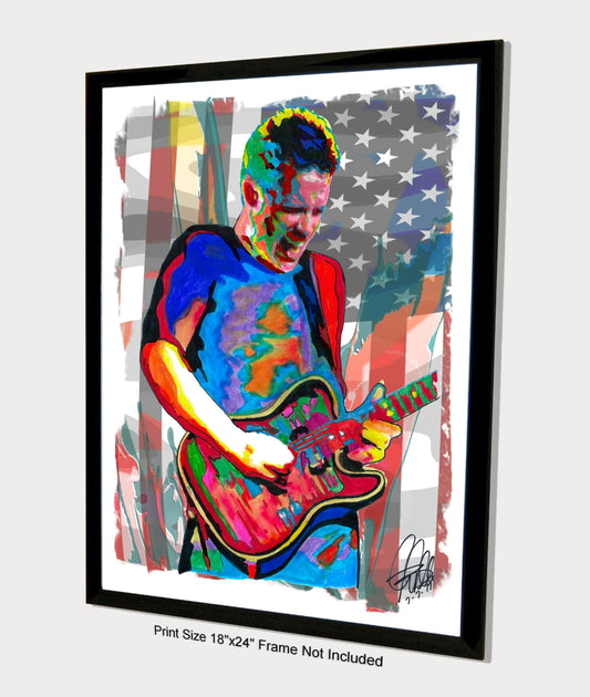 Jonny Lang Guitar Singer Blues Rock Music Poster Print Wall Art 18x24