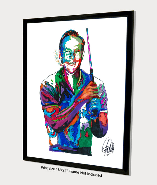 Arnold Palmer Golf Sports Poster Print Wall Art 18x24