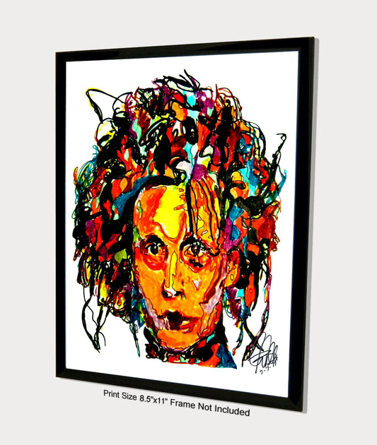 Edward Scissorhands Johnny Depp Poster Print Wall Art 8.5x11