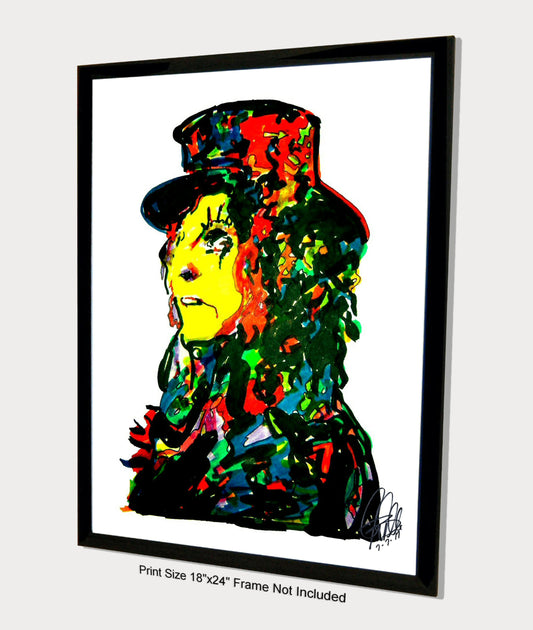 Alice Cooper Rock Music Poster Print Wall Art 18x24