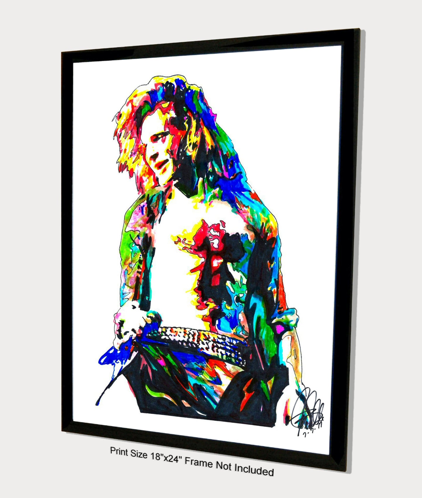 David Lee Roth Van Halen Rock Music Poster Print Wall Art 18x24