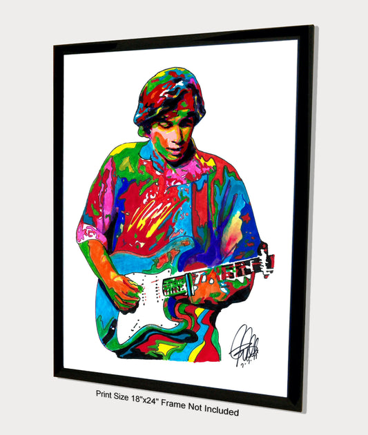 Ry Cooder Slide Guitar Blues Roots Rock Music Wall Art Poster Print 18x24