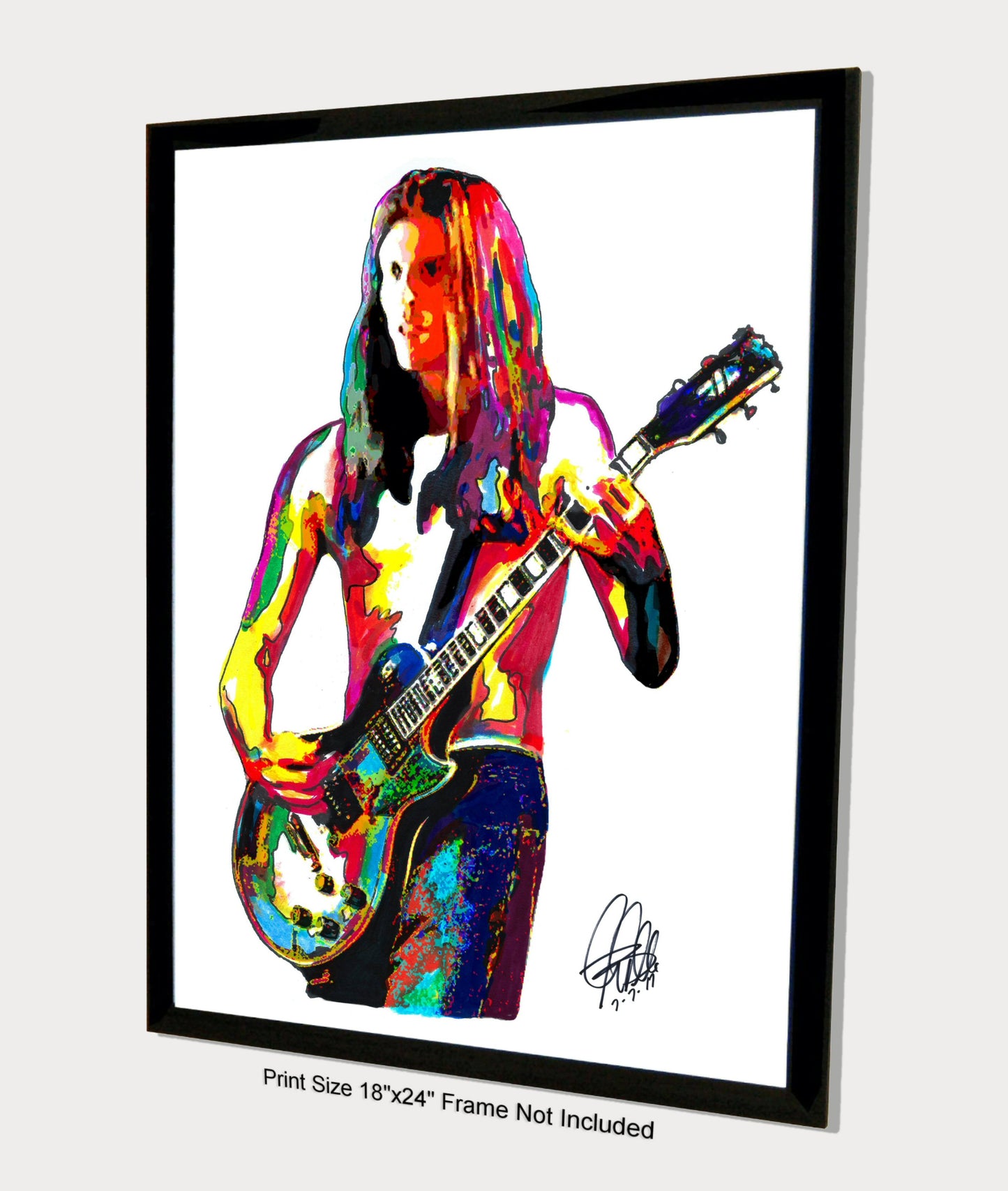 Adam Jones Tool Guitar Rock Music Poster Print Wall Art 18x24