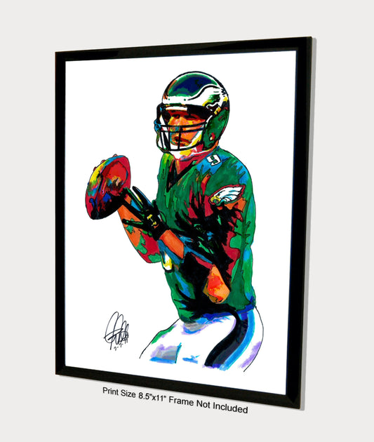 Nick Foles Philadelphia Eagles Football Poster Sports Print Wall Art 8.5x11