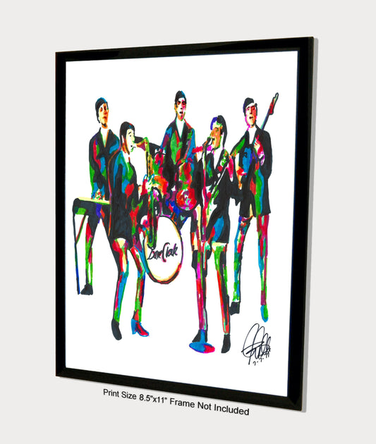 The Dave Clark Five Pop Rock Music Poster Print Wall Art 8.5x11