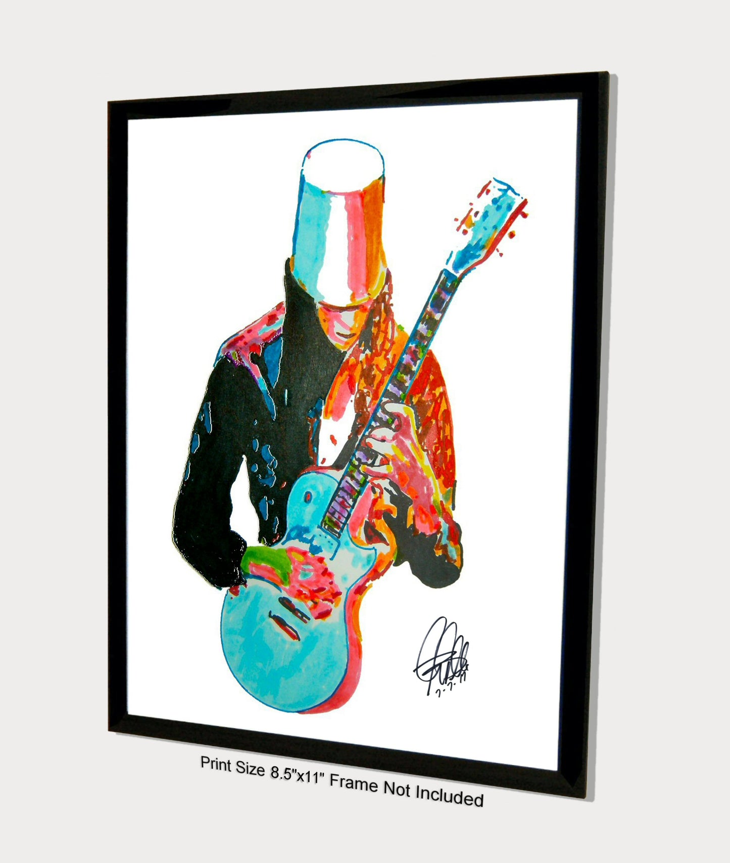 Buckethead Guns n Roses Heavy Metal Rock Music Print Poster Wall Art 8.5x11