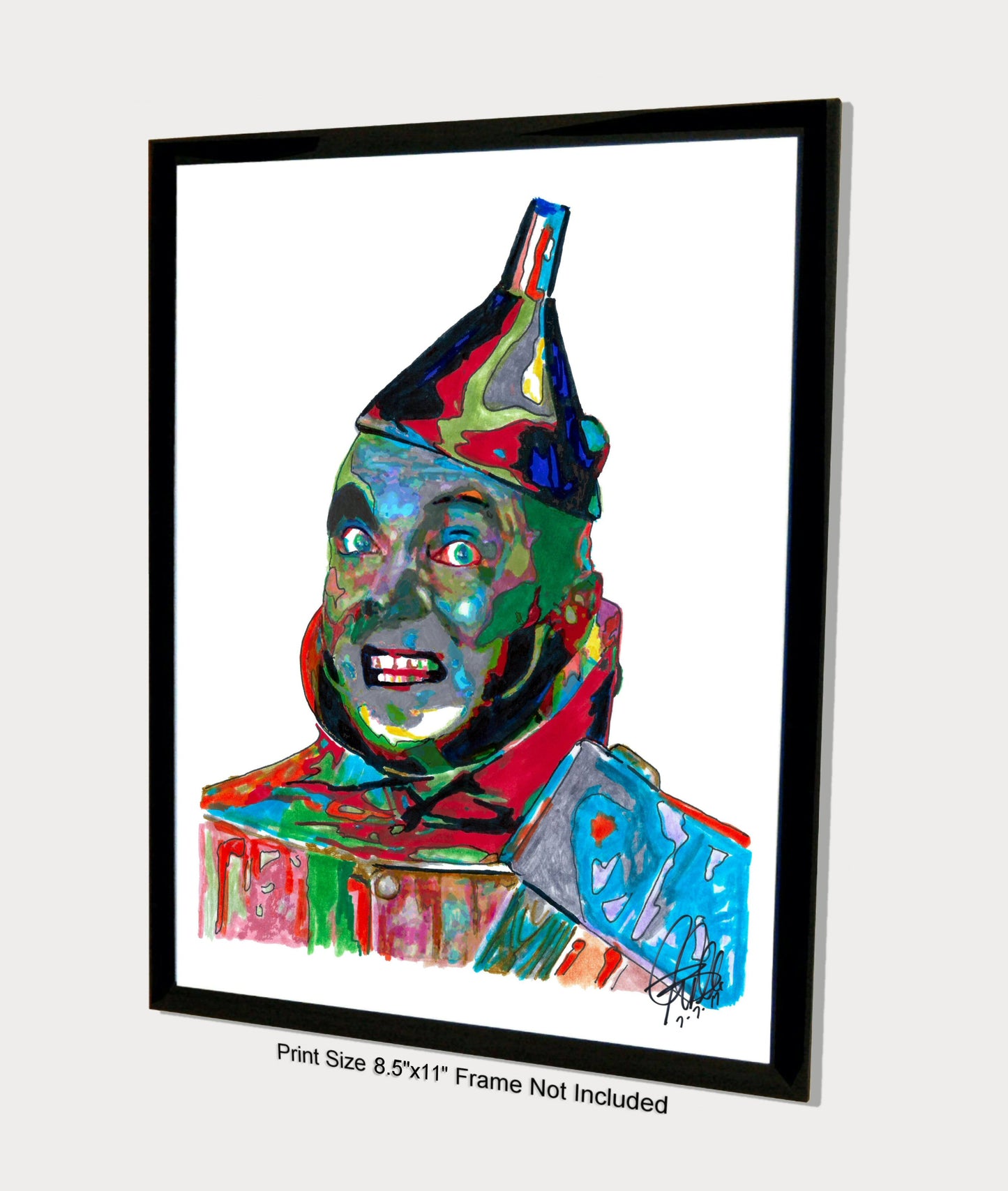 Tin Man Wizard of Oz Poster Print Wall Art 8.5x11