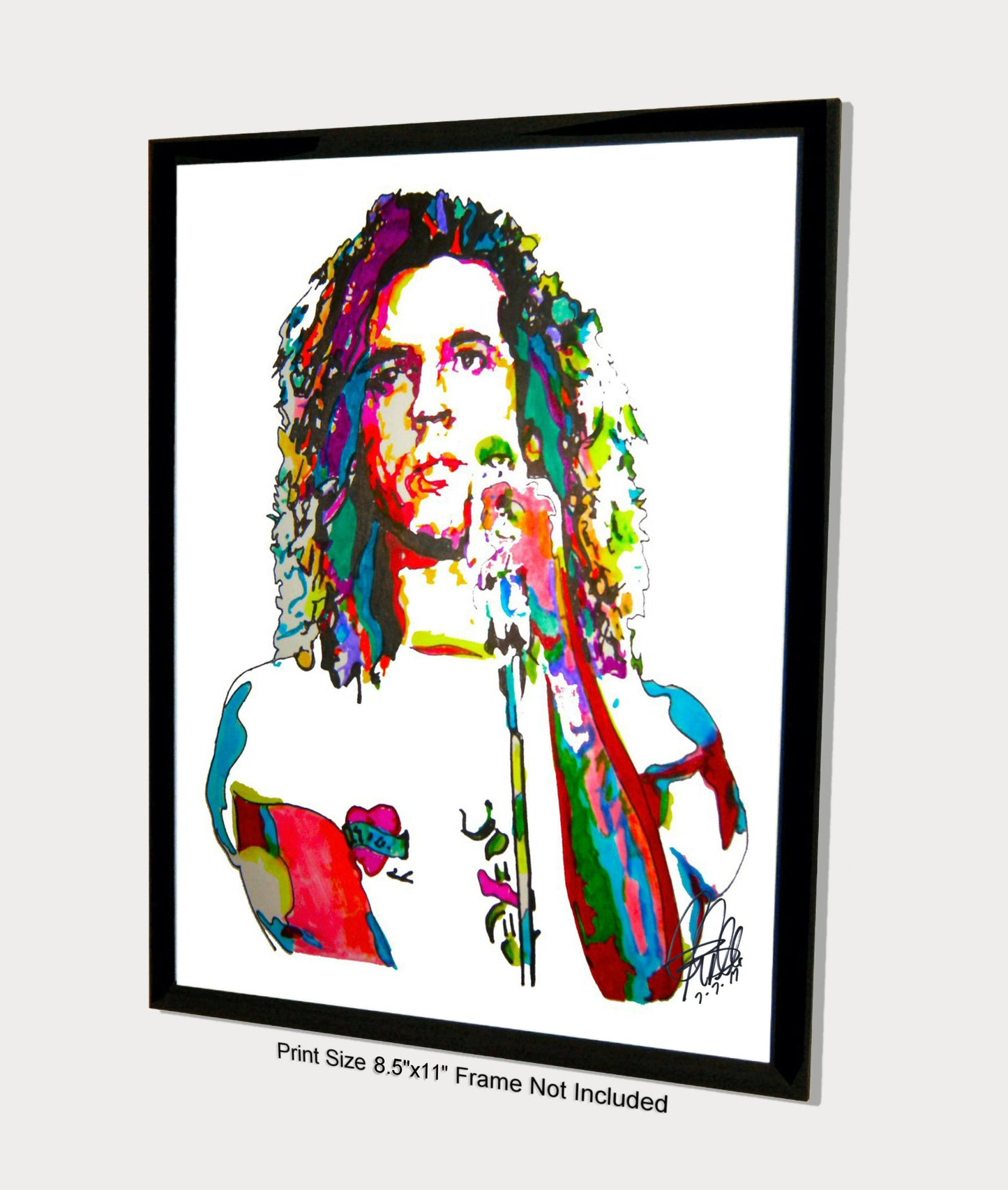 Michael Hutchence INXS Singer Rock Music Poster Print Wall Art 8.5x11