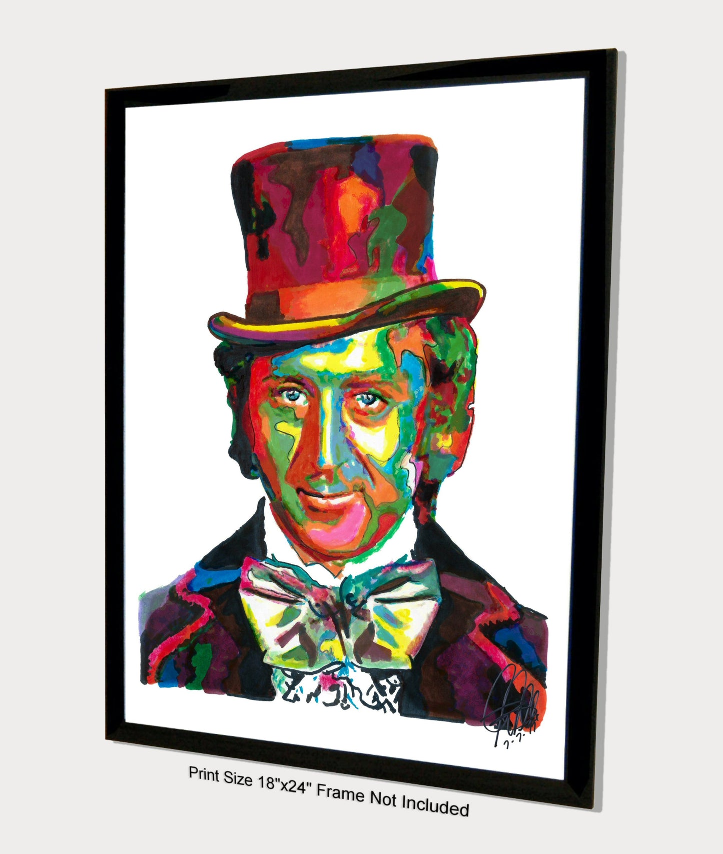 Willy Wonka Gene Wilder Chocolate Factory Movies Print Poster Wall Art 18x24