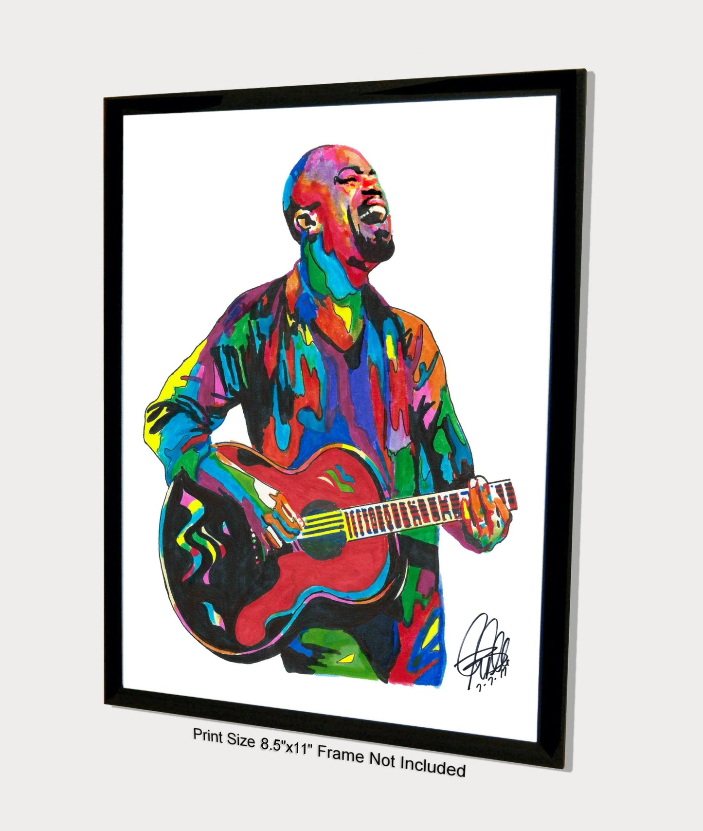 Darius Rucker Hootie & the Blowfish Rock R&B Music Poster Print Wall Art 8.5x11