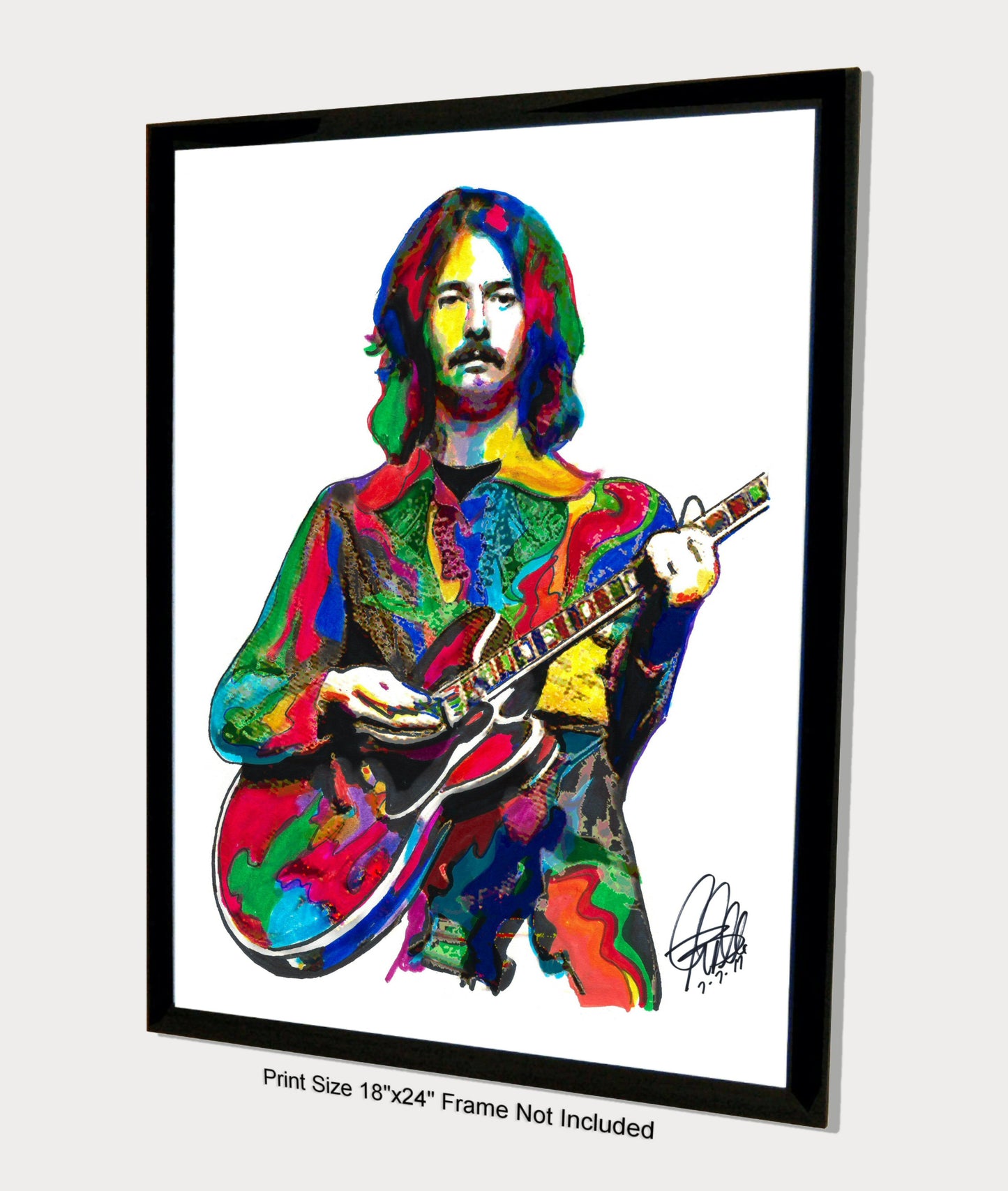 Eric Clapton Cream Guitar Blues Rock Music Poster Print Wall Art 18x24