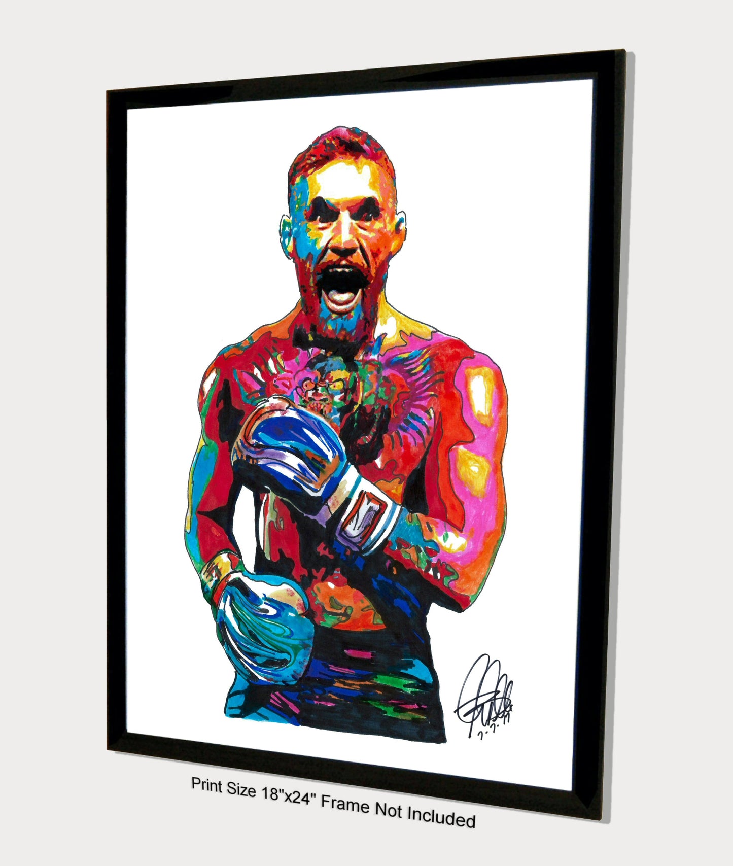 Conor McGregor Martial Arts Boxing UFC Poster Print Wall Art 18x24