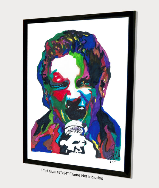 Layne Staley Alice in Chains Rock Music Print Poster Wall Art 18x24