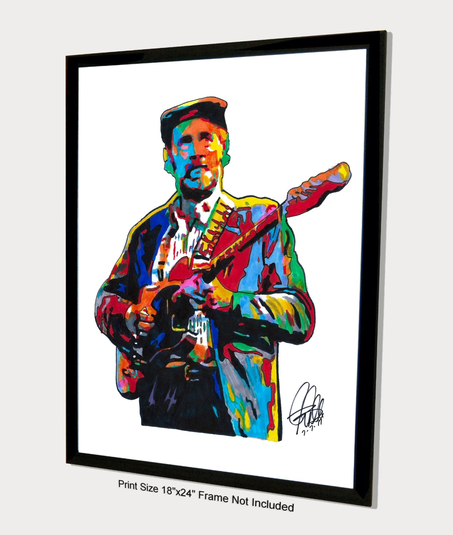 Roy Buchanan Singer Guitar Jazz Blues Rock Music Poster Print Wall Art 18x24