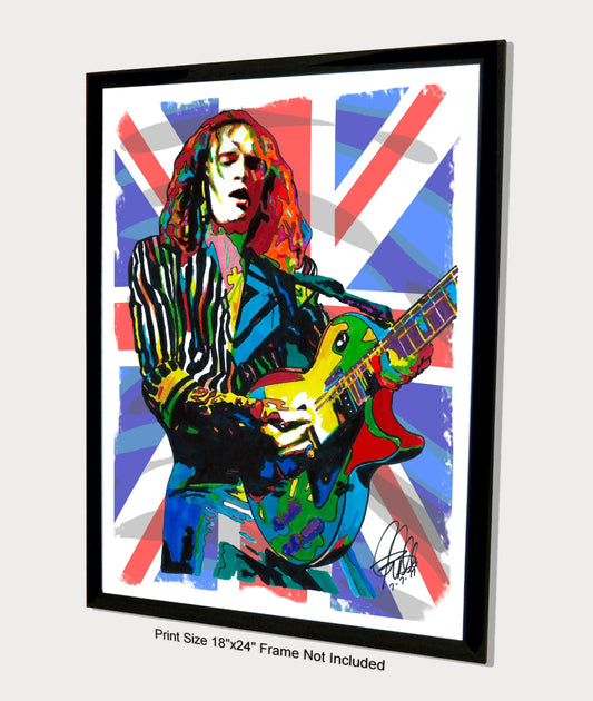 Justin Hawkins The Darkness Hard Rock Music Poster Print Wall Art 18x24