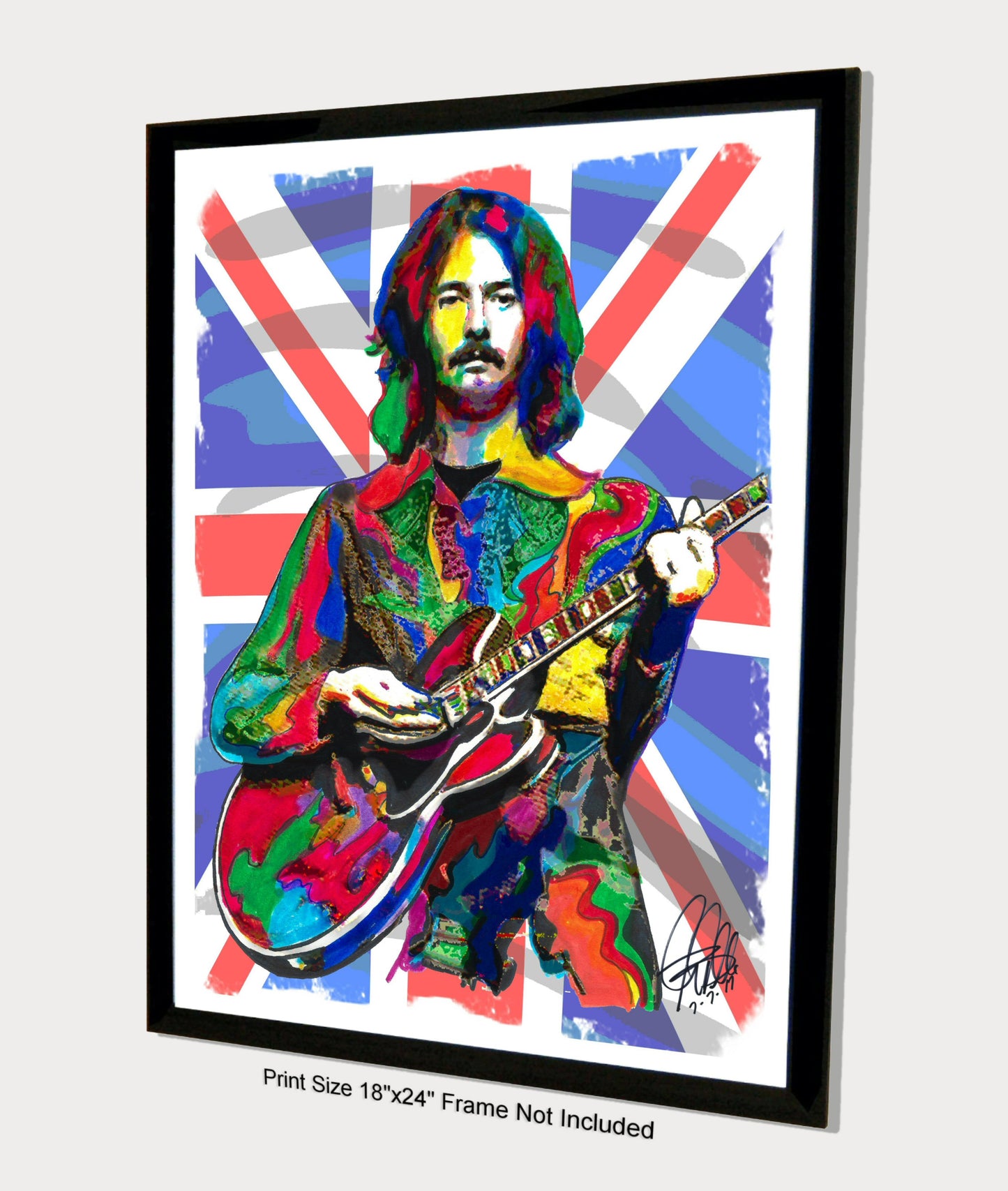 Eric Clapton Cream Blues Rock Guitar Music Poster Print Wall Art 18x24