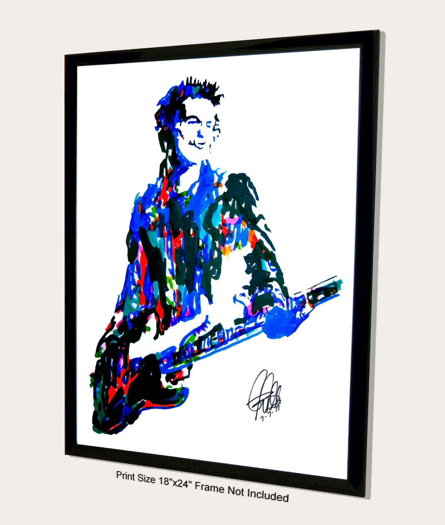 Sid Vicious Sex Pistols Bass Punk Rock Music Poster Print Wall Art 18x24