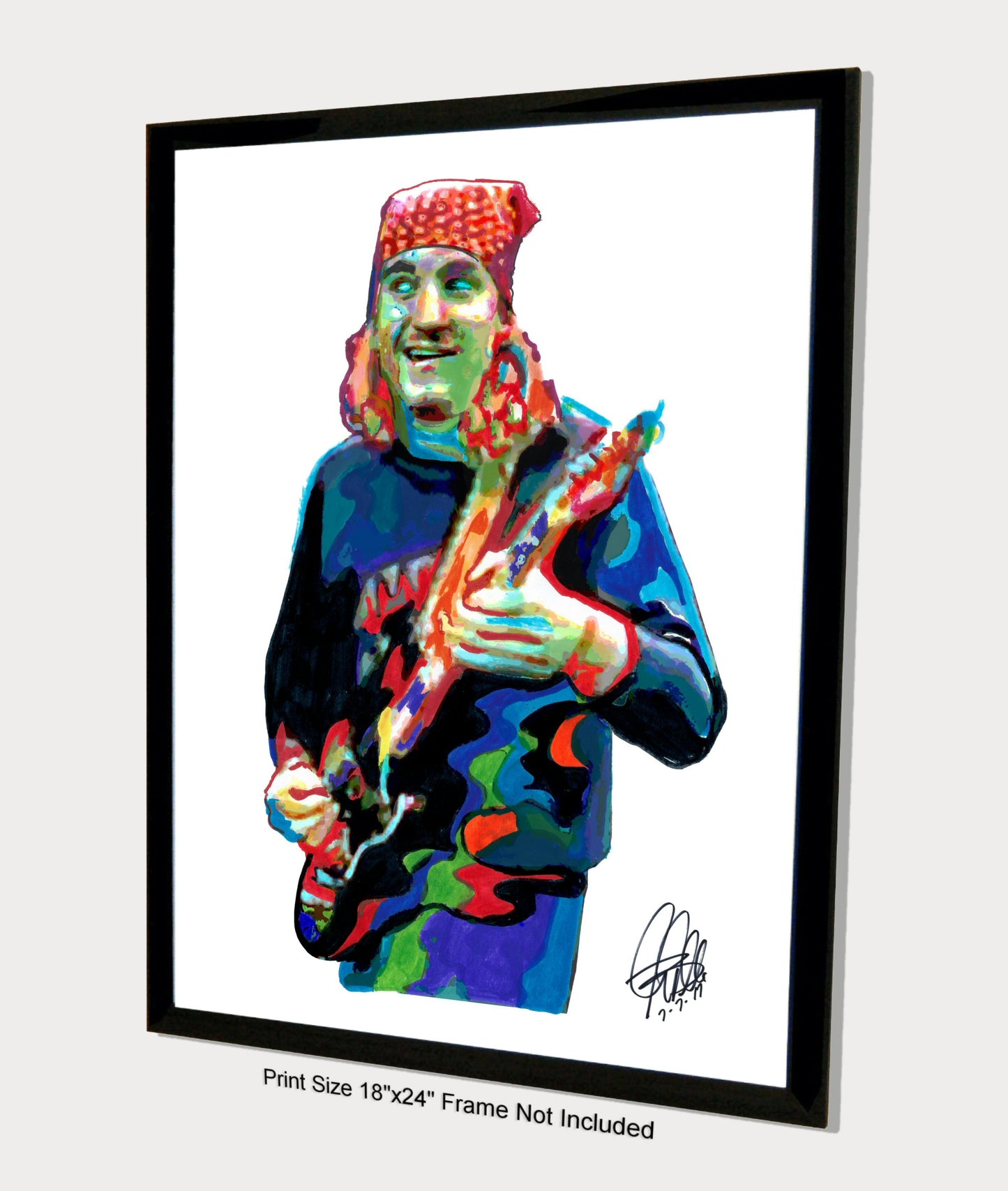 Joe Walsh Eagles Singer Guitar Rock Music Poster Print Wall Art 18x24