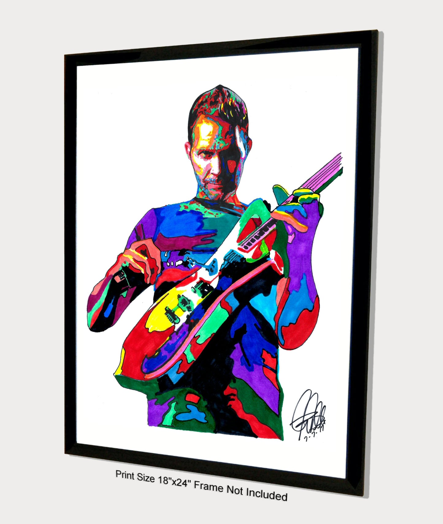 Paul Gilbert MR Big Guitar Rock Music Poster Print Wall Art 18x24